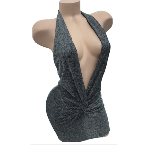 Low Plunge Dress