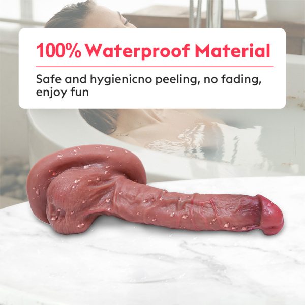 Hyper realistic dildo
