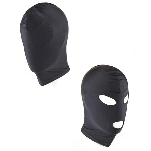 Black face hood